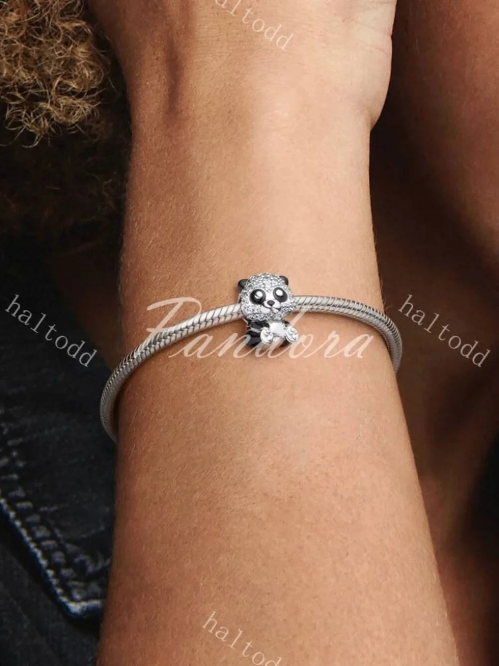 Pandora Sparkling Cute Panda Charm